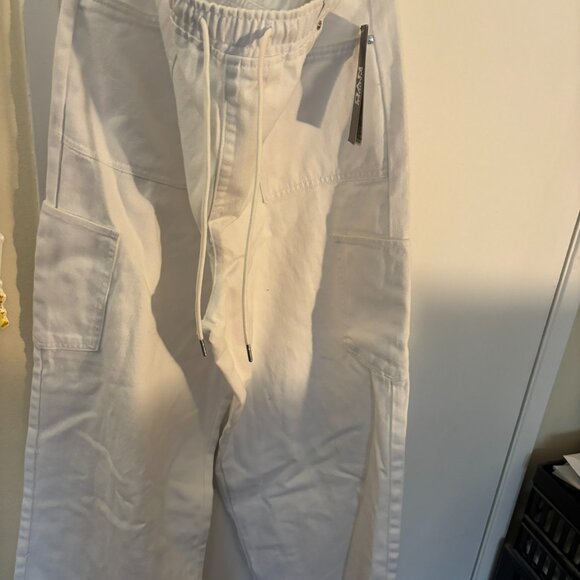 NEW Madden NYC Women's Drawstring XXL (20) Utility Jeans - Picture 2 of 11